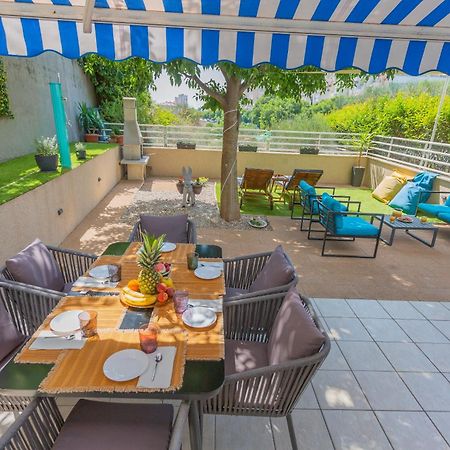 New Delux Green Garden Apartment With Hotube **** سبليت المظهر الخارجي الصورة
